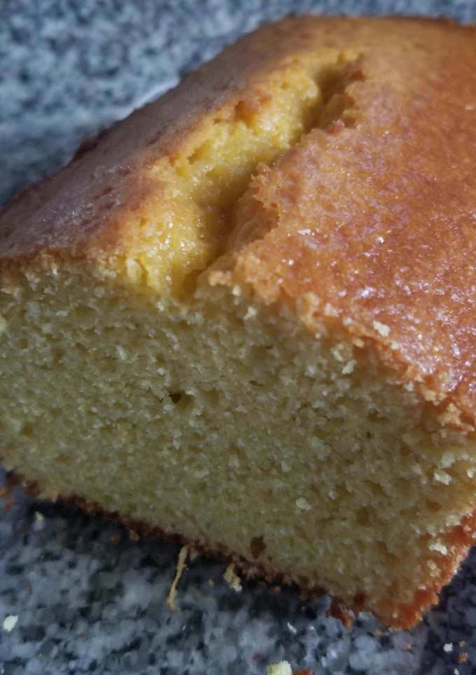 Una foto de Budín de mandarina simple y fácil