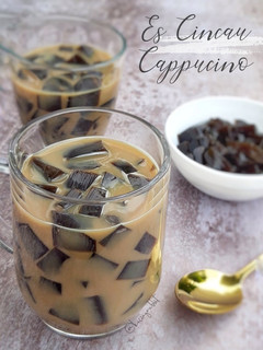 Foto resep Es Cincau Cappuccino