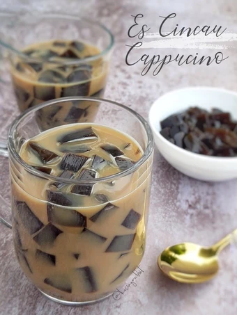 Langkah Gampang Membikin Resep Es Cincau Cappuccino yang Bisa Manjain Lidah Anti Ribet, Sempurna