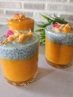 मैंगो चिया पुड़िग (mango chia pudding recipe in hindi) रेसिपी मुख्य फोटो