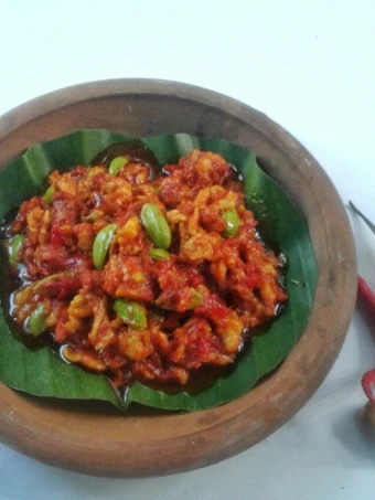 Easy Ways Prepare Recipes Sambal Goreng Telur Petai the So Delicious Make You Drink.
