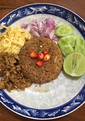 รูปของ ข้าวคลุกกะปิ คีโต