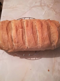 Una foto de Pan súper fácil en la bolsa de asar