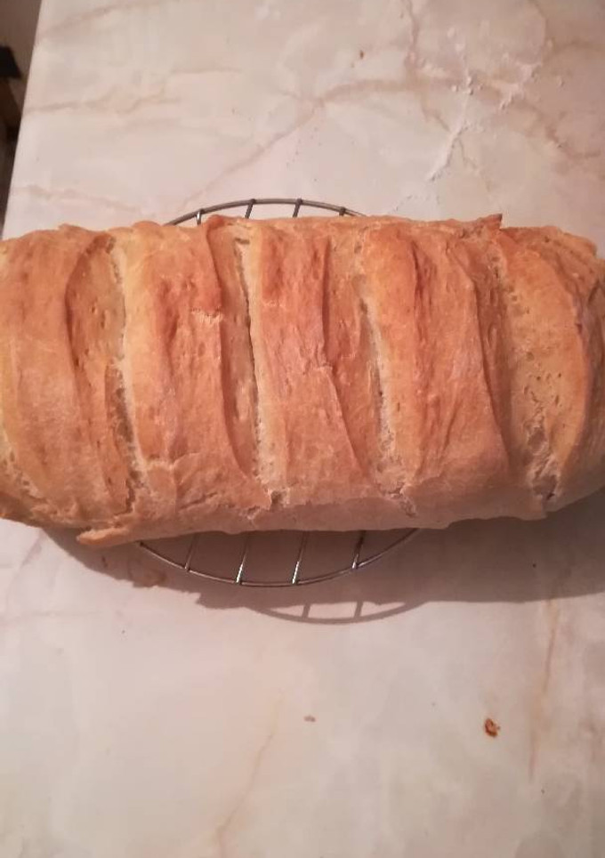 Una foto de Pan súper fácil en la bolsa de asar
