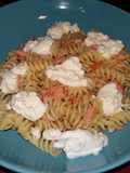 Fusilli salmone e burrata