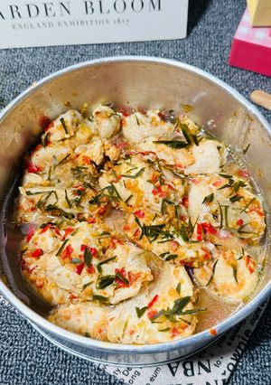 Foto resep Ayam Kukus Daun Jeruk