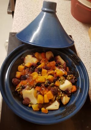 A picture of My Lamb Berry & Lime Tagine. 😘.