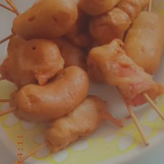 A picture of Title: corn dog.