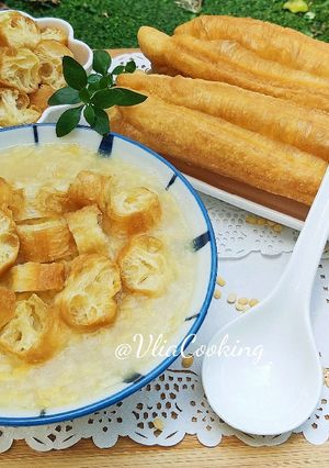 Foto resep Bubur Gunting Lek Tau Suan Khas Kalbar | Cakwe