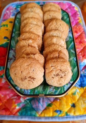 A picture of Jeera cookies.
