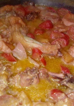 A picture of Pininyahang manok.