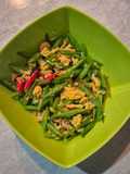Tumis Buncis Telur Ebi