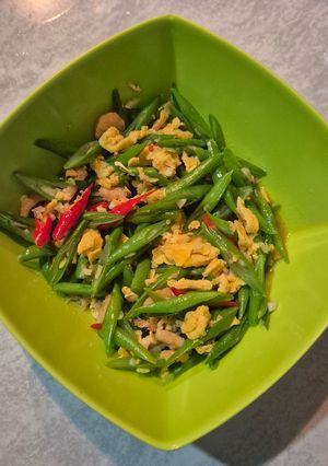 Foto resep Tumis Buncis Telur Ebi