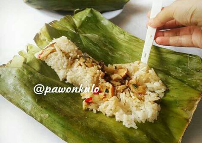 Resep Nasi Bakar Jamur Oleh Pawonkulo Cookpad