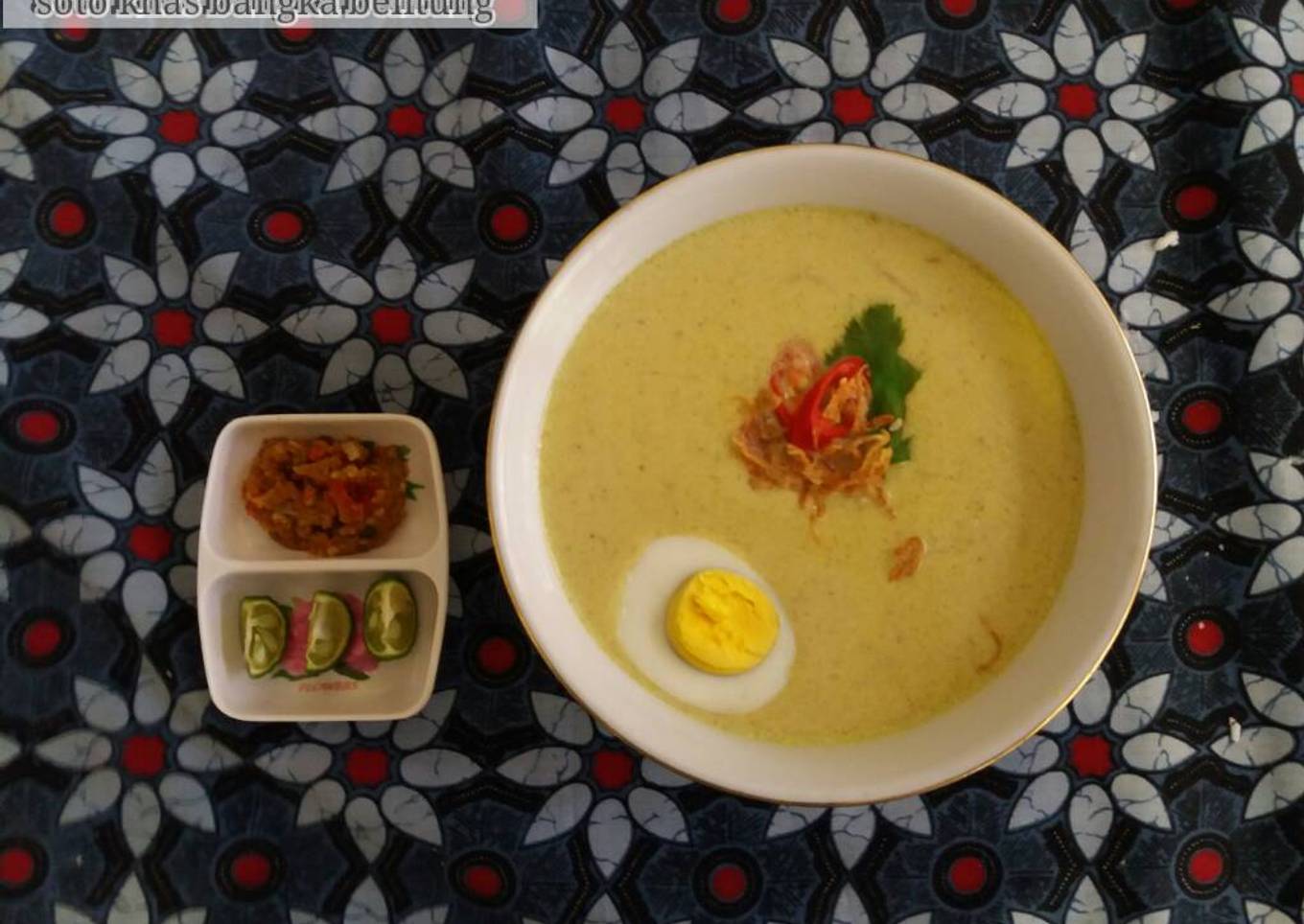 Soto khas bangka belitung
