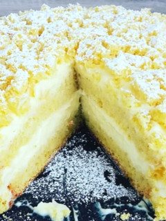 Una foto de Pastel mimosa sin horno