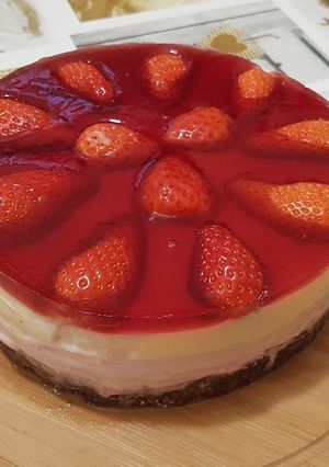 Epres-pudingos minitorta recept fotója