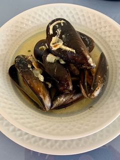 Una foto de Mejillones thai