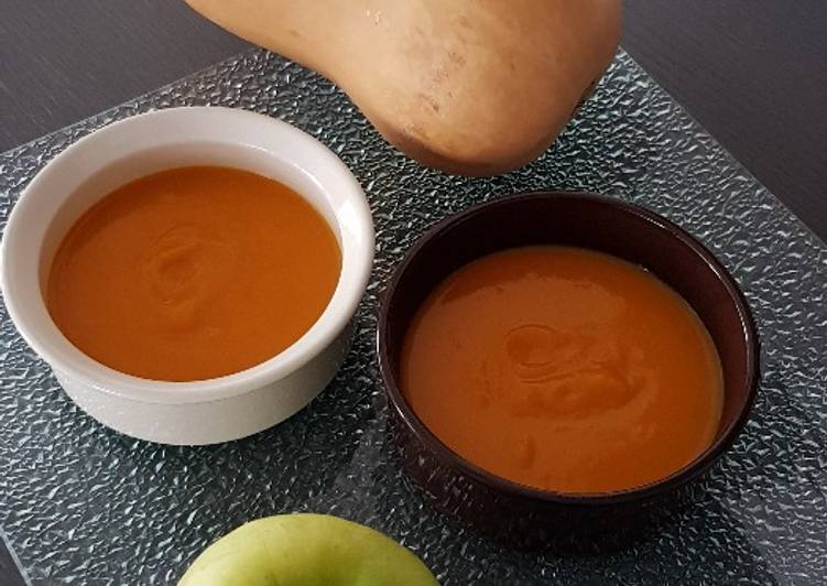 Purée de butternut /pommes