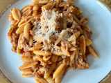 pork tomato pasta