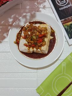 Foto resep Tahu Kukus Siram Kuah Kecap
