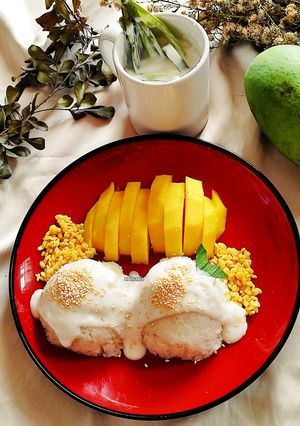 Foto resep Mango Sticky Rice 🥭🥭🥭🍚🍚