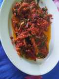 Sambal ikan suir kemangi