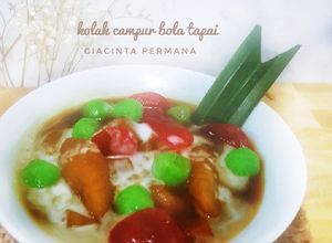 Foto resep Kolak pisang Campur Bola Tape #PekanInspirasi