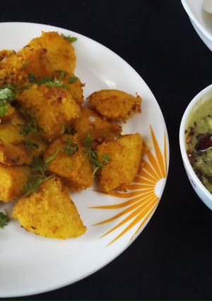 A picture of Masala idli.