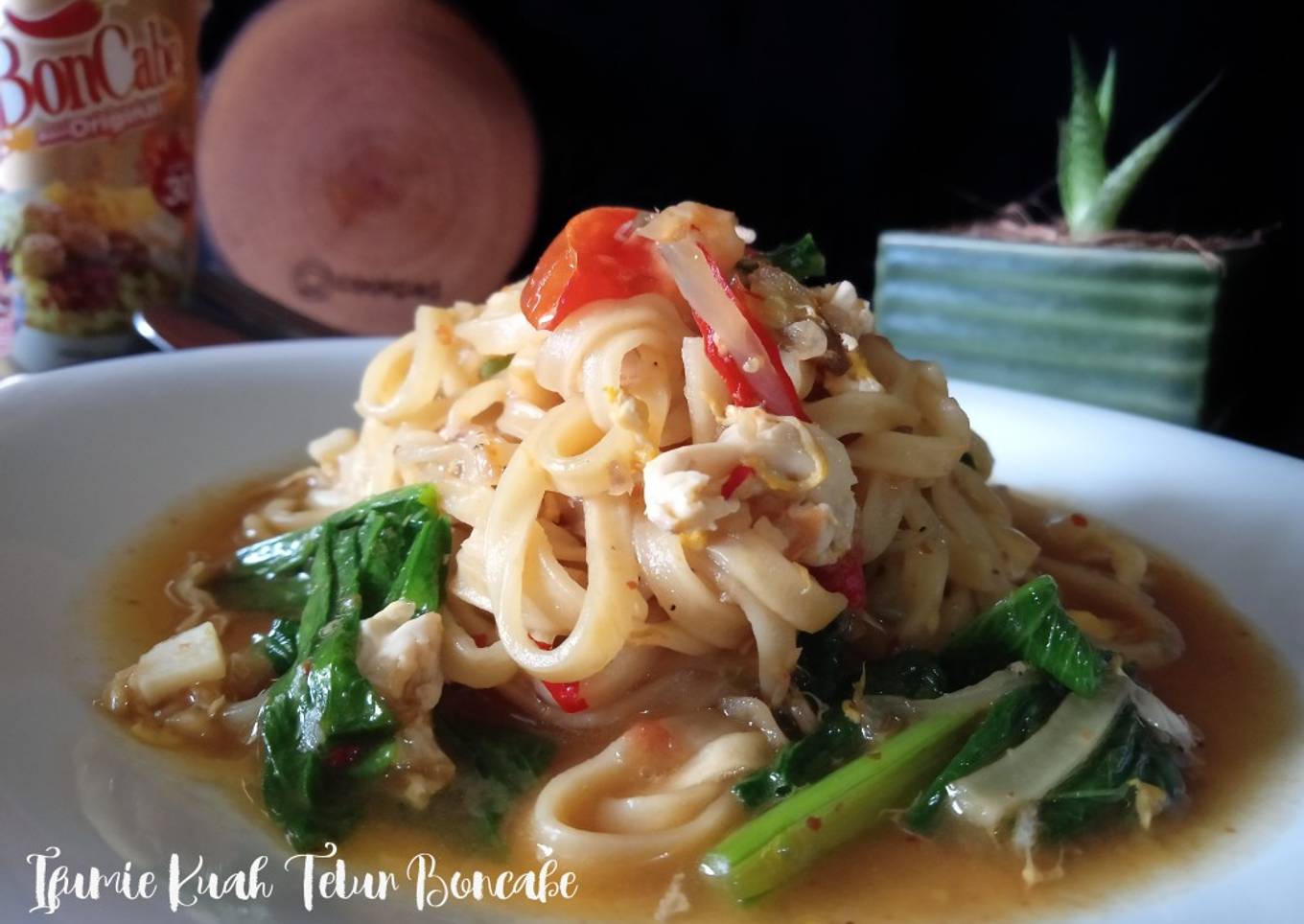 Ifumie kuah telur boncabe #49