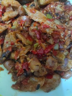 Foto resep Sambal Cumi kering otak otak