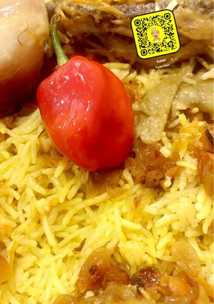 صورة لوصفة رز بخاري