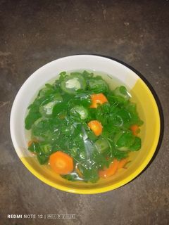 Foto resep Bening Kelor Wortel Gambas