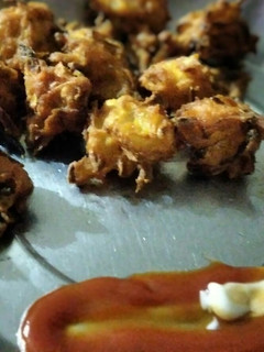 A picture of Crispy onion Pakode.