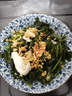 Foto resep Tumis Daun Ginseng Telur Asin