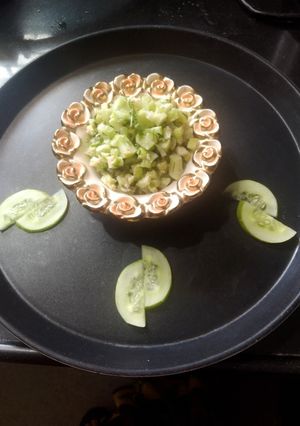 काकडी कैरीची कोशिंबीर रेसिपी चे मुख्य फोटो 