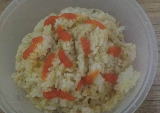 Nasi goreng mawut indomie (rice cooker)
