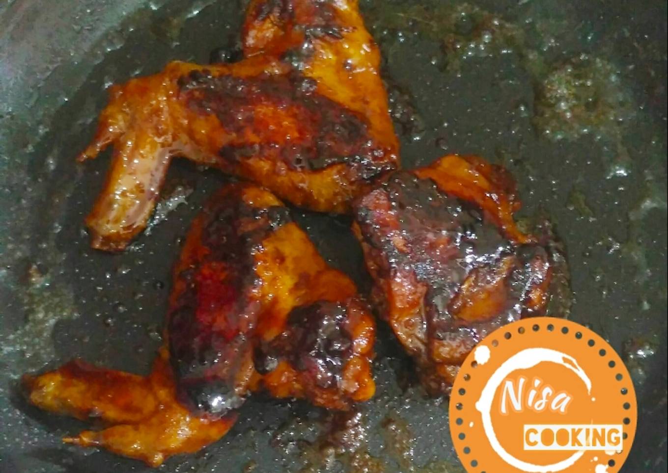 218. Ayam Panggang Teflon Bumbu Racik