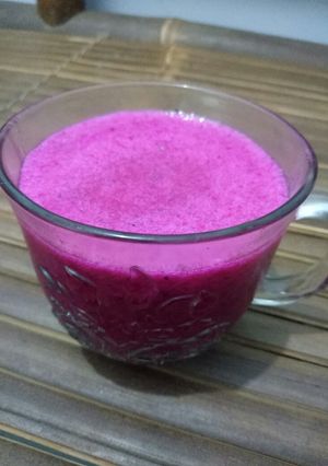 Foto resep Jus buah naga