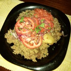 A picture of Swahili Beef Pilau(Quick fix).