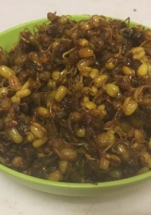 A picture of Sprouts Mung sabji.