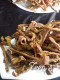 Hyderabadi Gosht Ke Sukhe Kababs or Sun Dried Raw Mutton Kababs