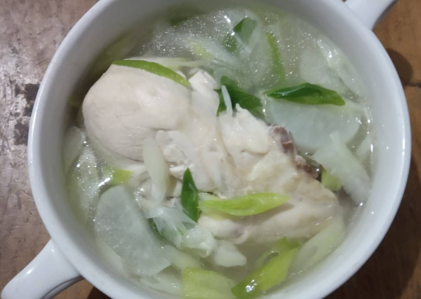 404) Sup Ayam Jahe ala restoran cina
