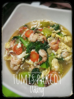 Foto resep Tumis Pakcoy Udang