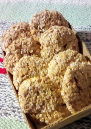 Una foto de Galletas de avena y yogurt + maca💪🍪