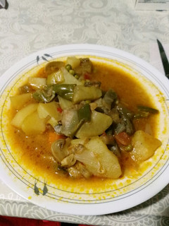 Una foto de Guiso de berenjena