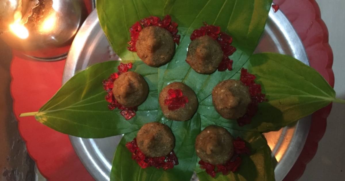 Dry Fruits Pan Modak Recipe by Pranjali Wagh - Cookpad
