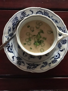 A picture of California Farm Wild Rice Mushroom Soup.