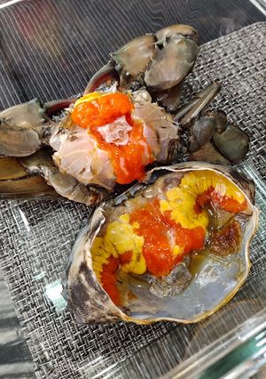 รูปของ ปูไข่ดอง/กุ้ง น้ำซีอิ๊วกวน