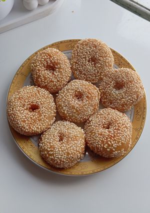 Foto resep Donat Singkong Wijen
